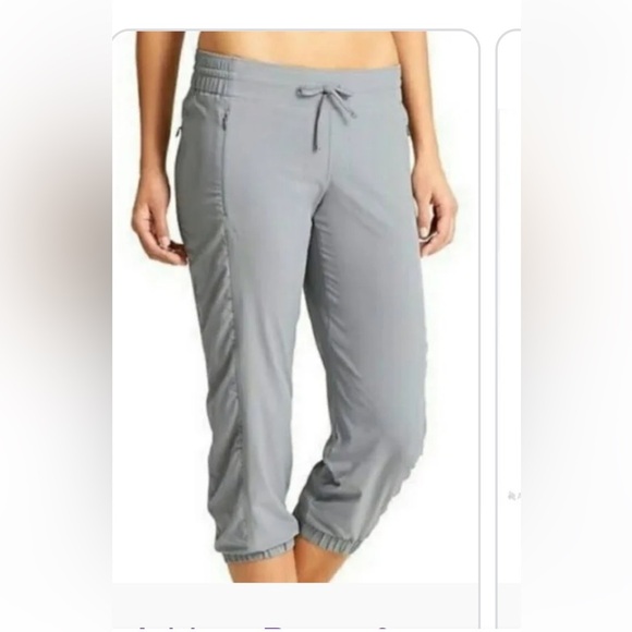 Athleta La Viva Capri Pants Light Gray size 8 - Picture 1 of 16